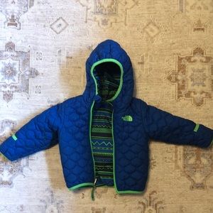Reversible North Face Baby Coat